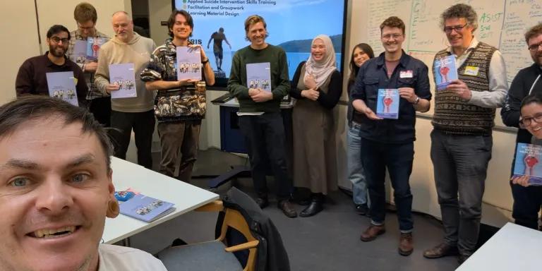 Image of participants on Scotland's Mental Health First Aid course,March 2026