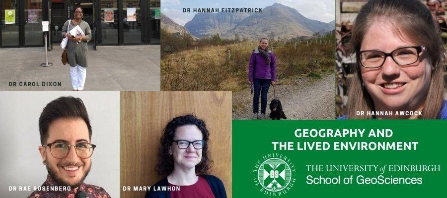 Geography and the Lived Environment welcomes new members of staff