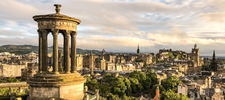 View of Edinburgh from Calton Hill