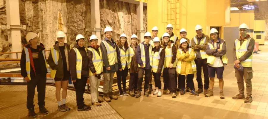 Field trip group