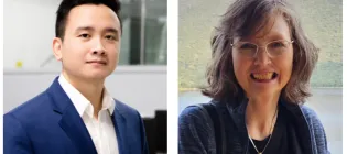 Associate Professor Huy Dang and Professor Margaret Graham (image credit: IIES)