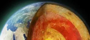 Earth Sciences and Environment planet cross section