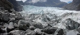 Image showing glacier loss