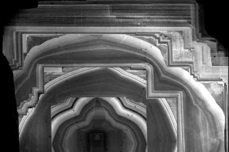 CL image of a diamond from the Bultfontien kimberlite pipe