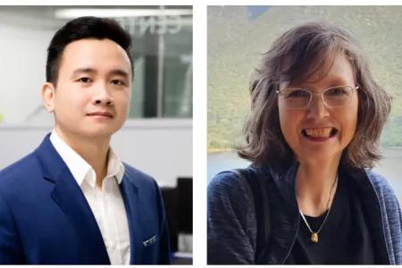 Associate Professor Huy Dang and Professor Margaret Graham (image credit: IIES)