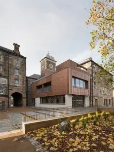 The Edinburgh Climate Change Institute building in High School Yards