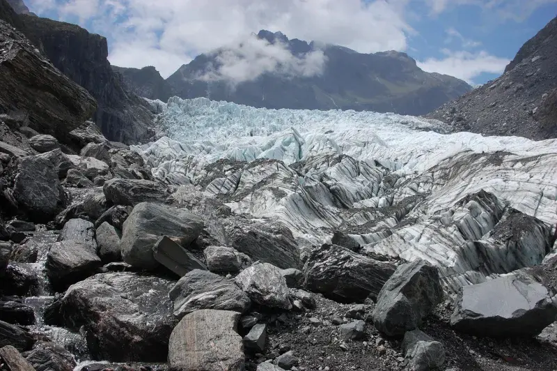 Image showing glacier loss
