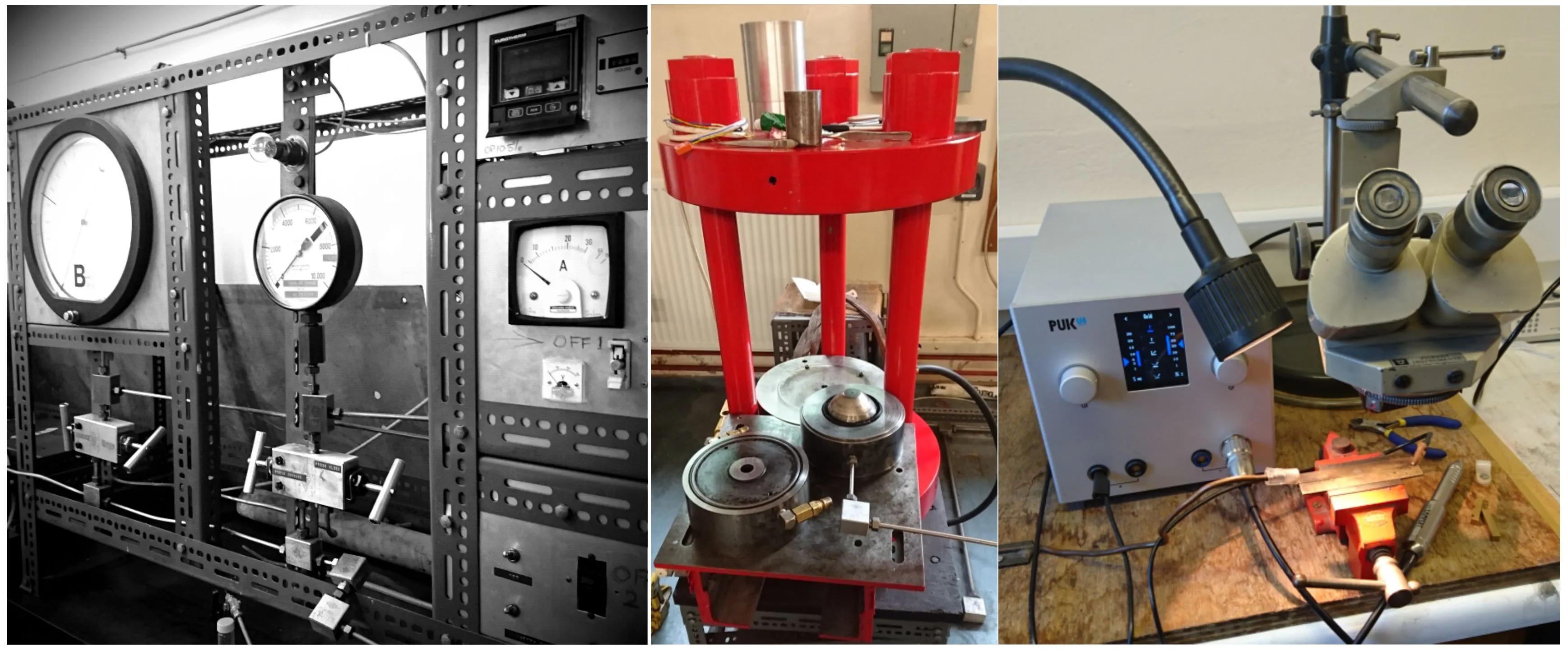 experimental geoscience facility-piston cylinder