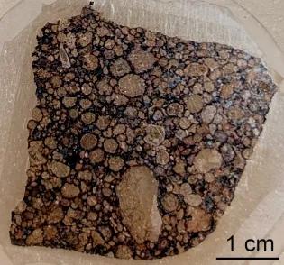 Image of a meteorite