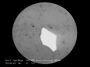 Cathodoluminescence image using Apatite epoxy resin