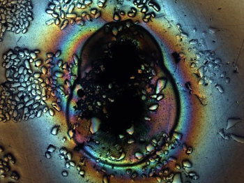 Electron Gun damage caused by poor sample preparation